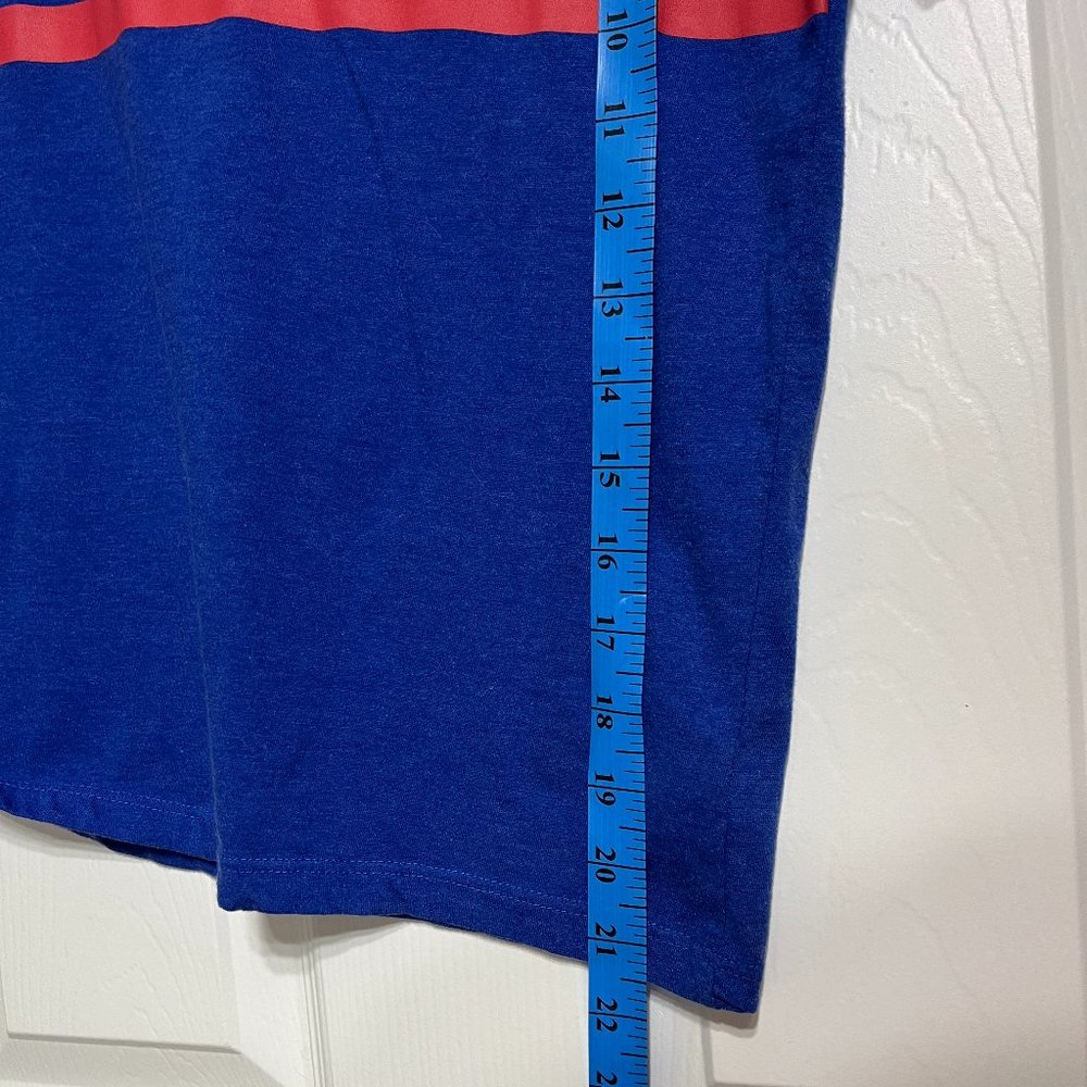 Royal Blue + Stripes | Cat & Jack | Youth M or Woman XS | EUC | Soft Cotton Tee - Picture 3 of 8